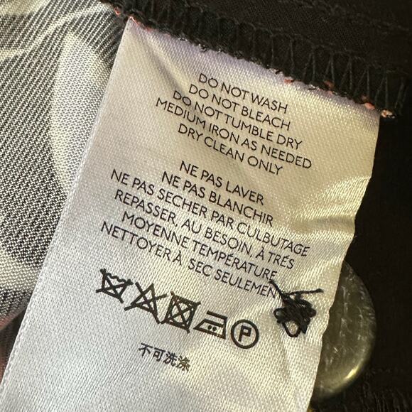 ANTHROPOLOGIE Breezy Printed Straight Pants Multi Motif Relaxed Boho - Picture 12 of 15